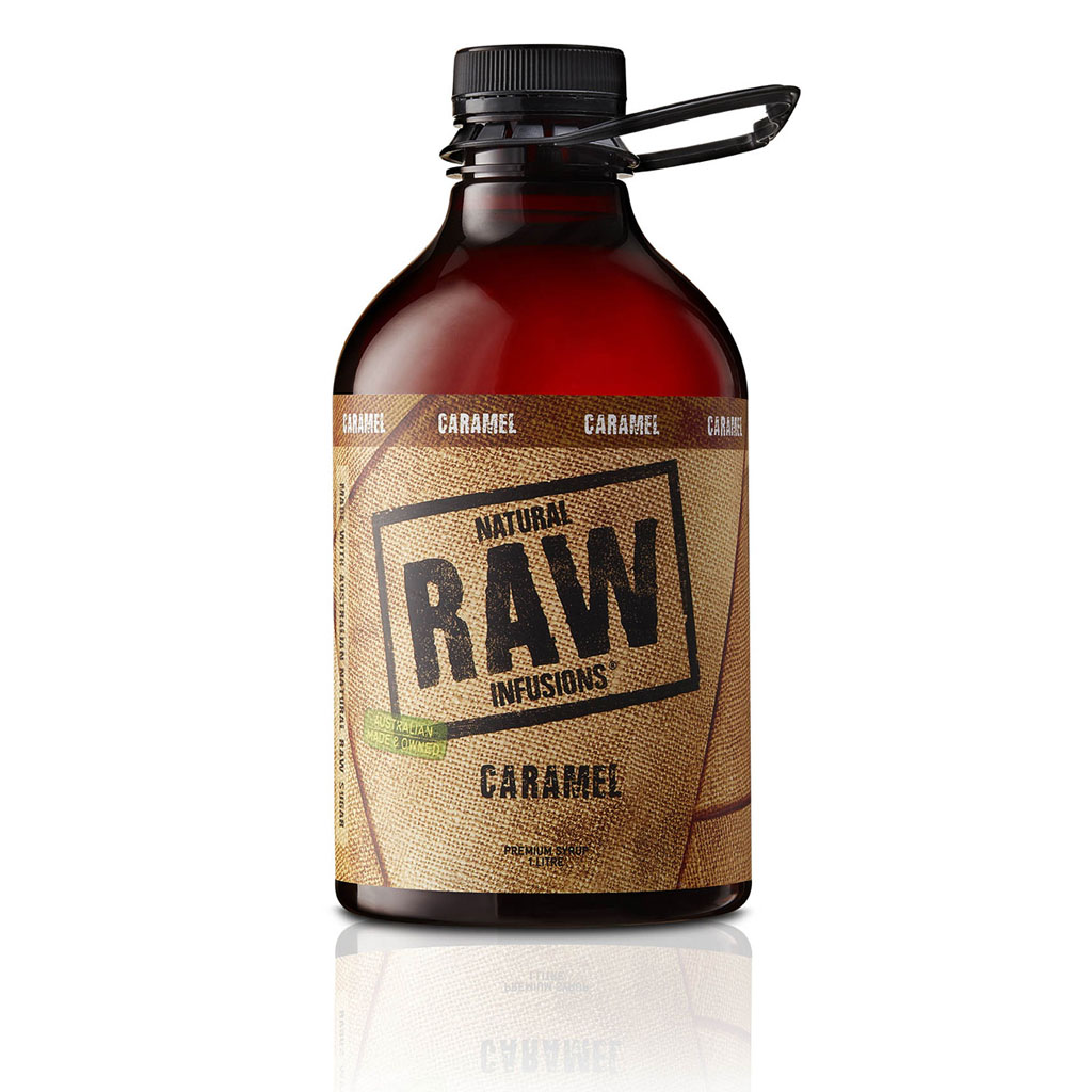 CARAMEL syrup 1L x 6 - ISM PAK